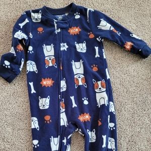 CARTER'S Navy Puppy Sleeper